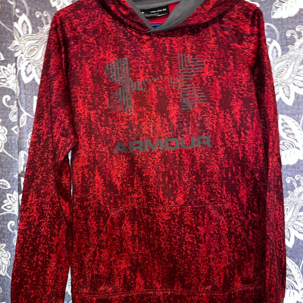 Under Armour Youth Red Hoodie
